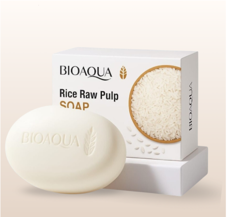 JABON EN BARRA BIOAQUA ARROZ